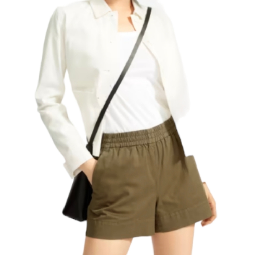 Everlane The Short Short Green Women's 8